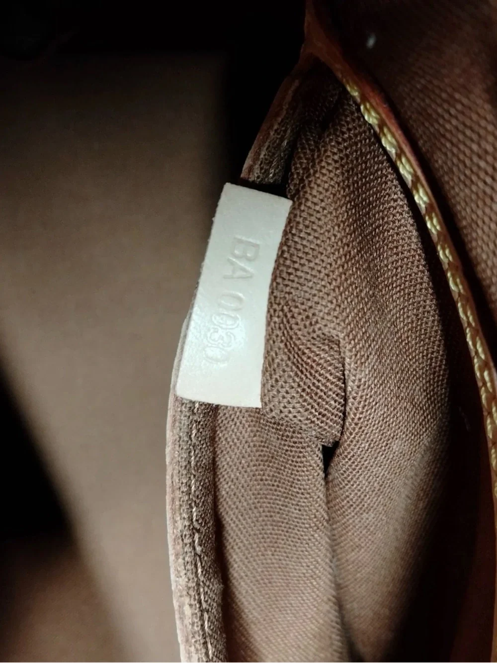 Louis Vuitton Monogram Alma Satchel in Brown and Tan